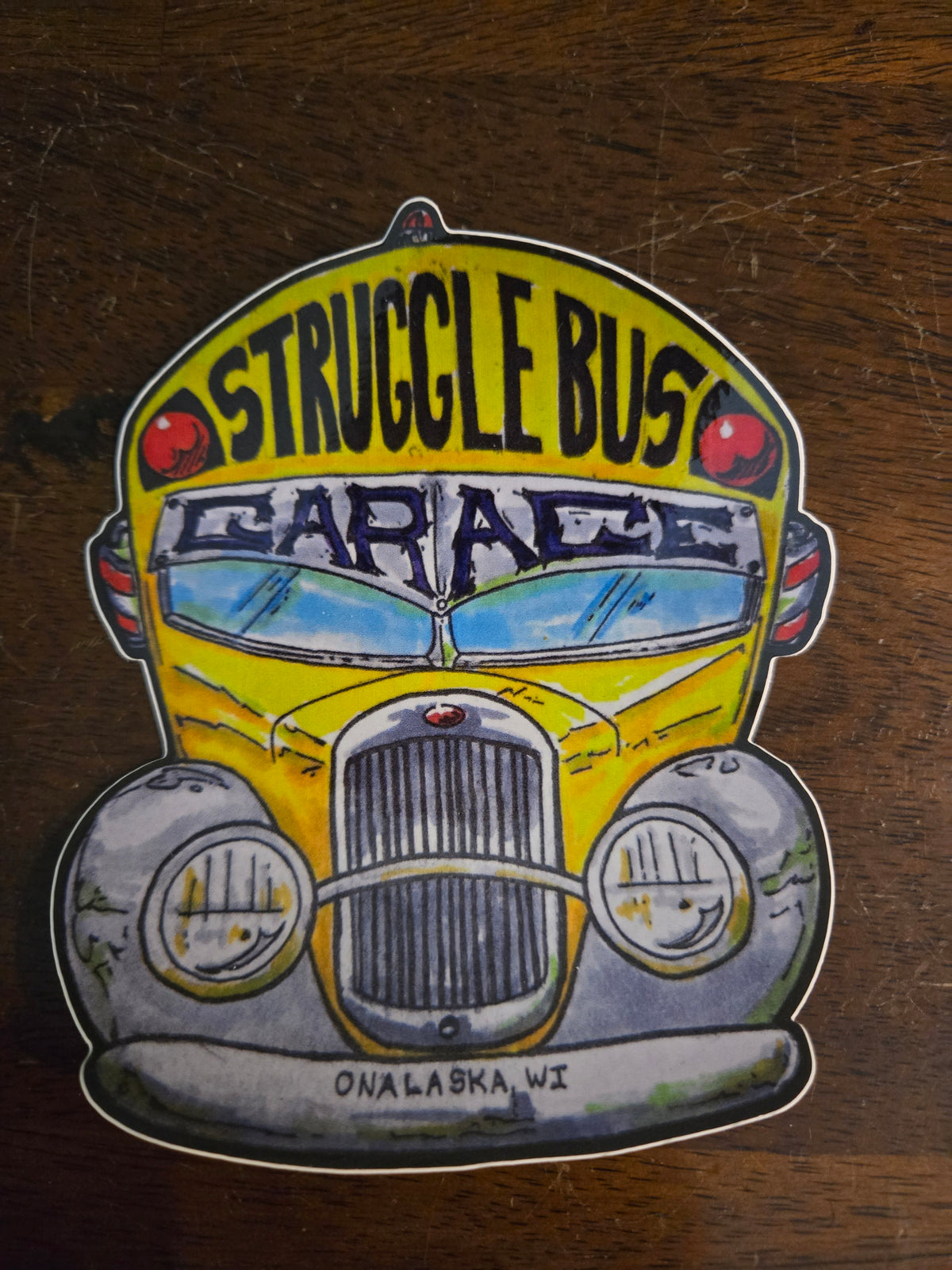 Struggle Bus sticker